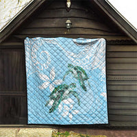Polynesia Valentine's Day Quilt SeaTurtle Couple Polynesian - Fairy Sparkles Color LT14 - Polynesian Pride