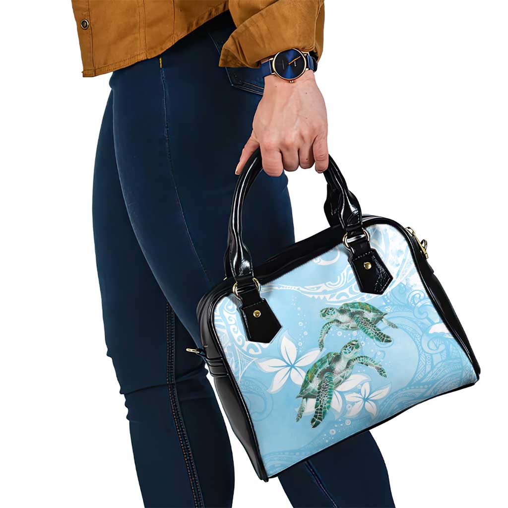 Polynesia Valentine's Day Shoulder Handbag SeaTurtle Couple Polynesian - Fairy Sparkles Color LT14 - Polynesian Pride