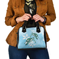 Polynesia Valentine's Day Shoulder Handbag SeaTurtle Couple Polynesian - Fairy Sparkles Color LT14 - Polynesian Pride