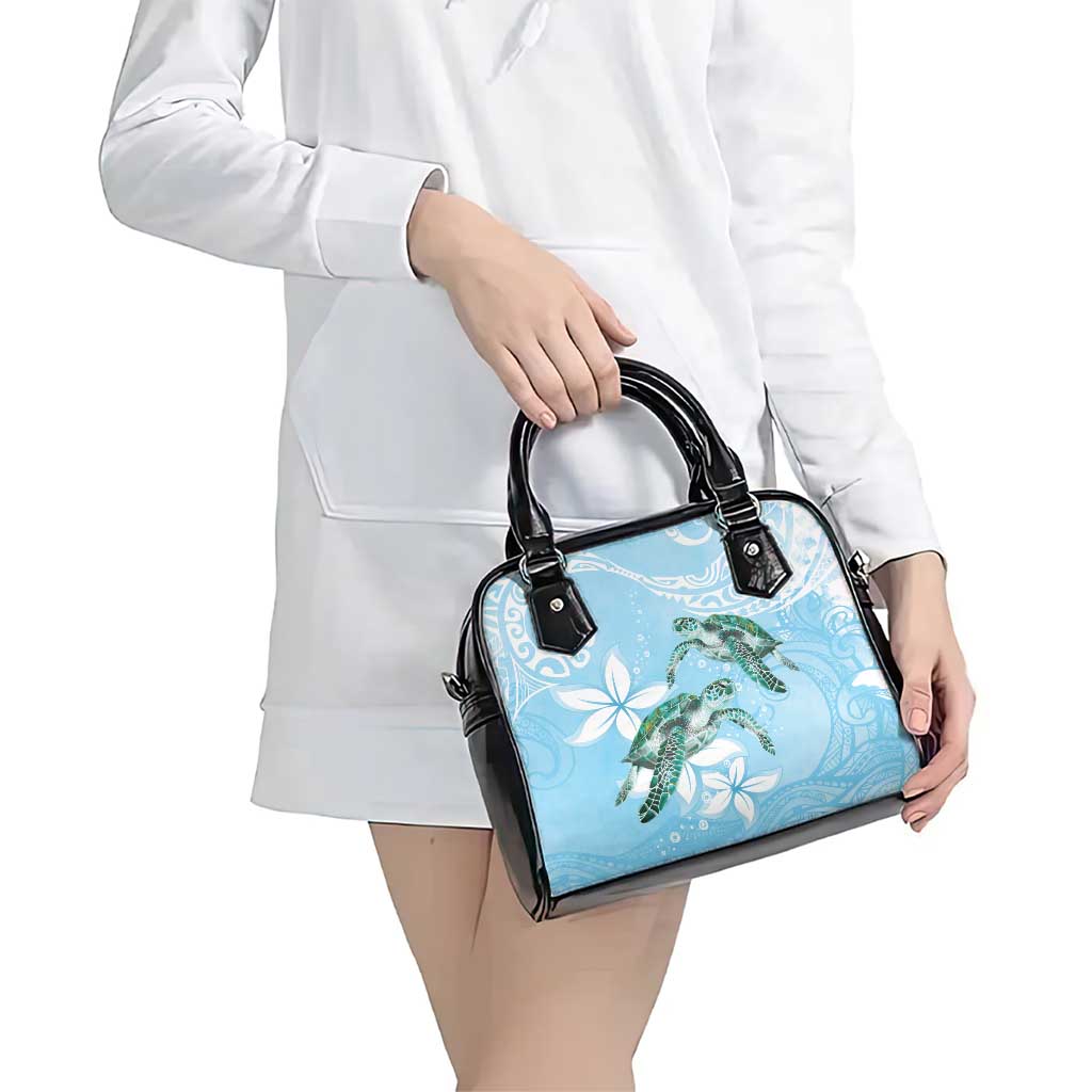 Polynesia Valentine's Day Shoulder Handbag SeaTurtle Couple Polynesian - Fairy Sparkles Color LT14 - Polynesian Pride
