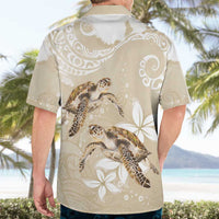 Happy Valentine's Day Polynesia Hawaiian Shirt SeaTurtle Couple Polynesian - Pollinate Color LT14 - Polynesian Pride
