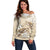 Happy Valentine's Day Polynesia Off Shoulder Sweater SeaTurtle Couple Polynesian - Pollinate Color