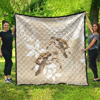 Happy Valentine's Day Polynesia Quilt SeaTurtle Couple Polynesian - Pollinate Color LT14 - Polynesian Pride