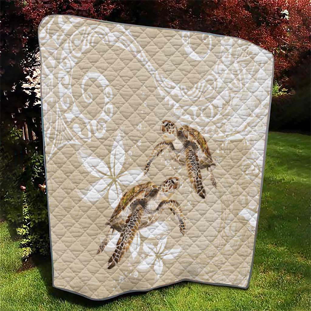 Happy Valentine's Day Polynesia Quilt SeaTurtle Couple Polynesian - Pollinate Color LT14 - Polynesian Pride