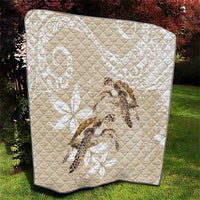Happy Valentine's Day Polynesia Quilt SeaTurtle Couple Polynesian - Pollinate Color LT14 - Polynesian Pride