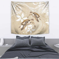 Happy Valentine's Day Polynesia Tapestry SeaTurtle Couple Polynesian - Pollinate Color LT14 - Polynesian Pride
