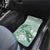 Happy Valentine's Day Polynesia Car Mats SeaTurtle Couple Polynesian - Green Lester Color