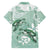 Happy Valentine's Day Polynesia Hawaiian Shirt SeaTurtle Couple Polynesian - Green Lester Color