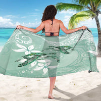 Happy Valentine's Day Polynesia Sarong SeaTurtle Couple Polynesian - Green Lester Color LT14 - Polynesian Pride