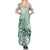 Happy Valentine's Day Polynesia Summer Maxi Dress SeaTurtle Couple Polynesian - Green Lester Color