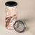 Happy Valentine's Day Polynesia 4 in 1 Can Cooler Tumbler SeaTurtle Couple Polynesian - Desert Sand Color