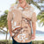 Happy Valentine's Day Polynesia Hawaiian Shirt SeaTurtle Couple Polynesian - Desert Sand Color