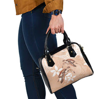 Happy Valentine's Day Polynesia Shoulder Handbag SeaTurtle Couple Polynesian - Desert Sand Color LT14 - Polynesian Pride