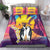 Hawaii Penguin Couple Bedding Set You Are My Valentine - Tropical Sunset Vibes