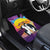 Hawaii Penguin Couple Car Mats You Are My Valentine - Tropical Sunset Vibes