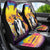 Hawaii Penguin Couple Car Seat Cover You Are My Valentine - Tropical Sunset Vibes