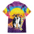 Hawaii Penguin Couple Family Matching Off Shoulder Maxi Dress and Hawaiian Shirt You Are My Valentine - Tropical Sunset Vibes