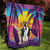 Hawaii Penguin Couple Quilt You Are My Valentine - Tropical Sunset Vibes