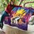 Hawaii Penguin Couple Quilt You Are My Valentine - Tropical Sunset Vibes