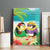 Hawaii Penguin Couple Canvas Wall Art Hawaiian Kakau - Tropical Summer Vibes