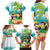 Hawaii Penguin Couple Family Matching Long Sleeve Bodycon Dress and Hawaiian Shirt Hawaiian Kakau - Tropical Summer Vibes