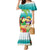 Hawaii Penguin Couple Mermaid Dress Hawaiian Kakau - Tropical Summer Vibes