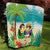 Hawaii Penguin Couple Quilt Hawaiian Kakau - Tropical Summer Vibes