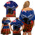 New Zealand ANZAC Day Family Matching Off Shoulder Short Dress and Hawaiian Shirt 25 April Last Post Camouflage With Poppies LT14 - Polynesian Pride