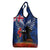 New Zealand ANZAC Day Grocery Bag 25 April Last Post Camouflage With Poppies