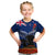 New Zealand ANZAC Day Kid T Shirt 25 April Last Post Camouflage With Poppies LT14 Blue - Polynesian Pride