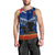 New Zealand ANZAC Day Men Tank Top 25 April Last Post Camouflage With Poppies LT14 - Polynesian Pride