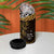 New Zealand Matariki 4 in 1 Can Cooler Tumbler Maori New Year Silver Fern And Lizard - Gold