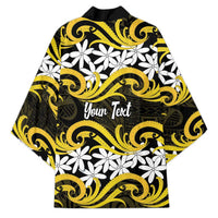 Personalised Cook Islands Aitutaki Kimono Tiare Maori Polynesian Waves Tattoo LT14 - Polynesian Pride