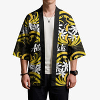 Personalised Cook Islands Aitutaki Kimono Tiare Maori Polynesian Waves Tattoo LT14 - Polynesian Pride