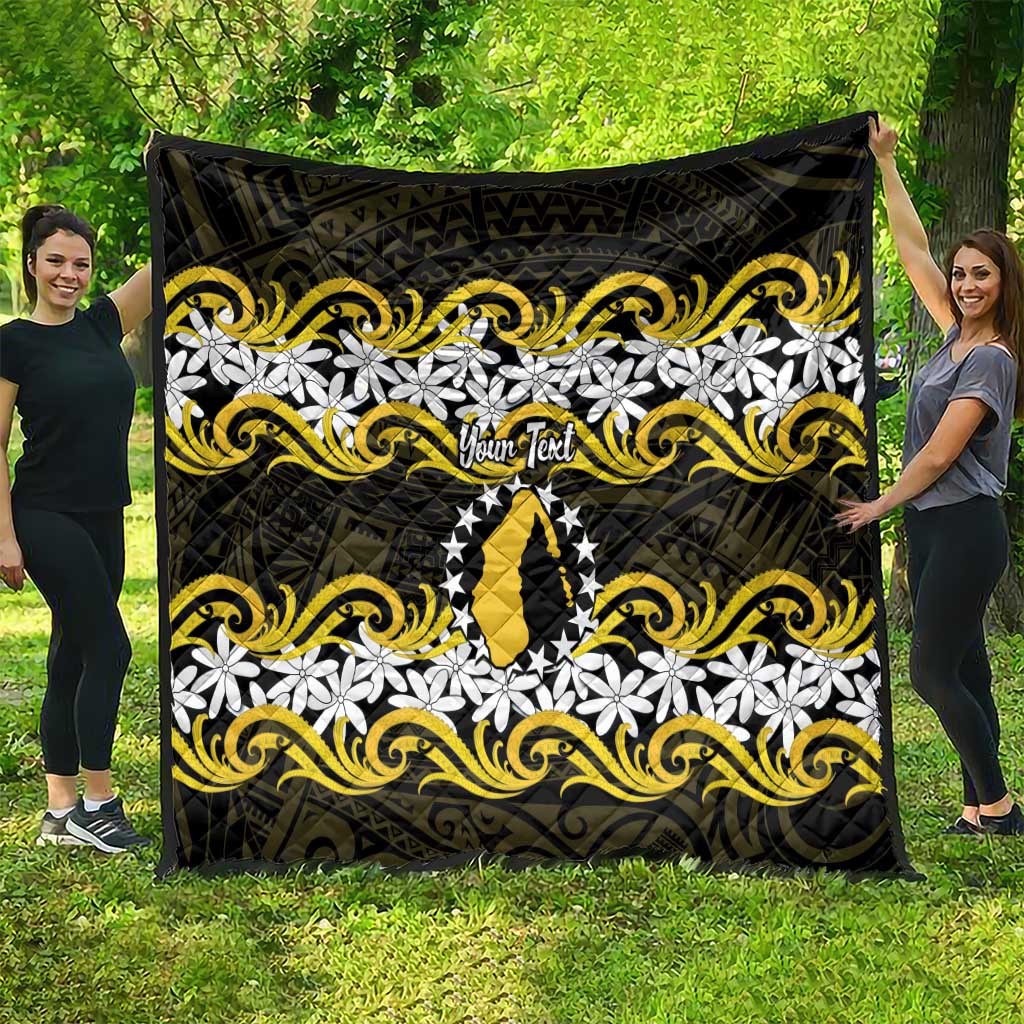 Personalised Cook Islands Aitutaki Quilt Tiare Maori Polynesian Waves Tattoo LT14 - Polynesian Pride