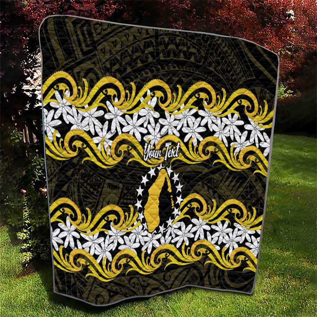 Personalised Cook Islands Aitutaki Quilt Tiare Maori Polynesian Waves Tattoo LT14 - Polynesian Pride