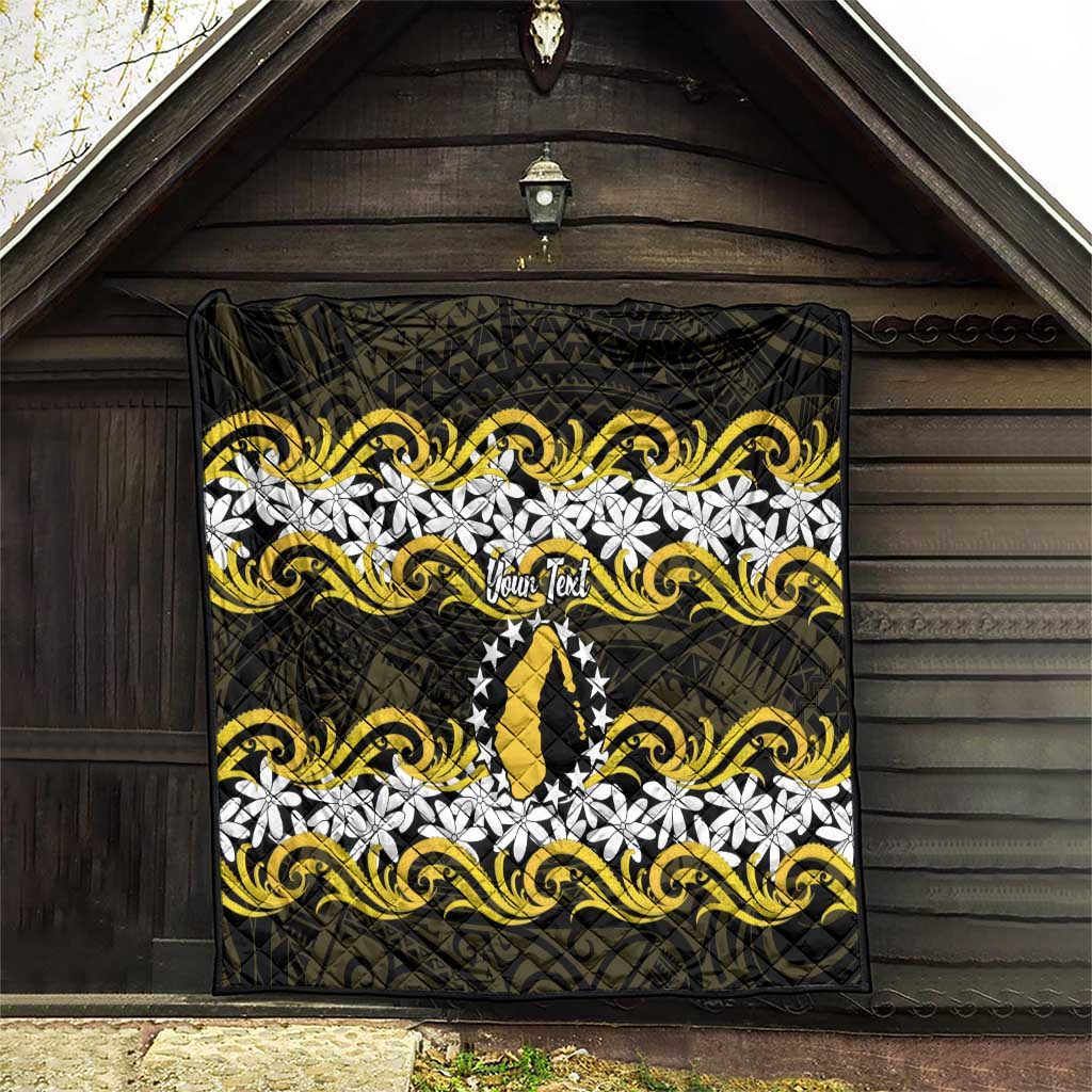 Personalised Cook Islands Aitutaki Quilt Tiare Maori Polynesian Waves Tattoo LT14 - Polynesian Pride