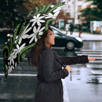 Personalised Cook Islands Palmerston Umbrella Tiare Maori Polynesian Waves Tattoo LT14 - Polynesian Pride