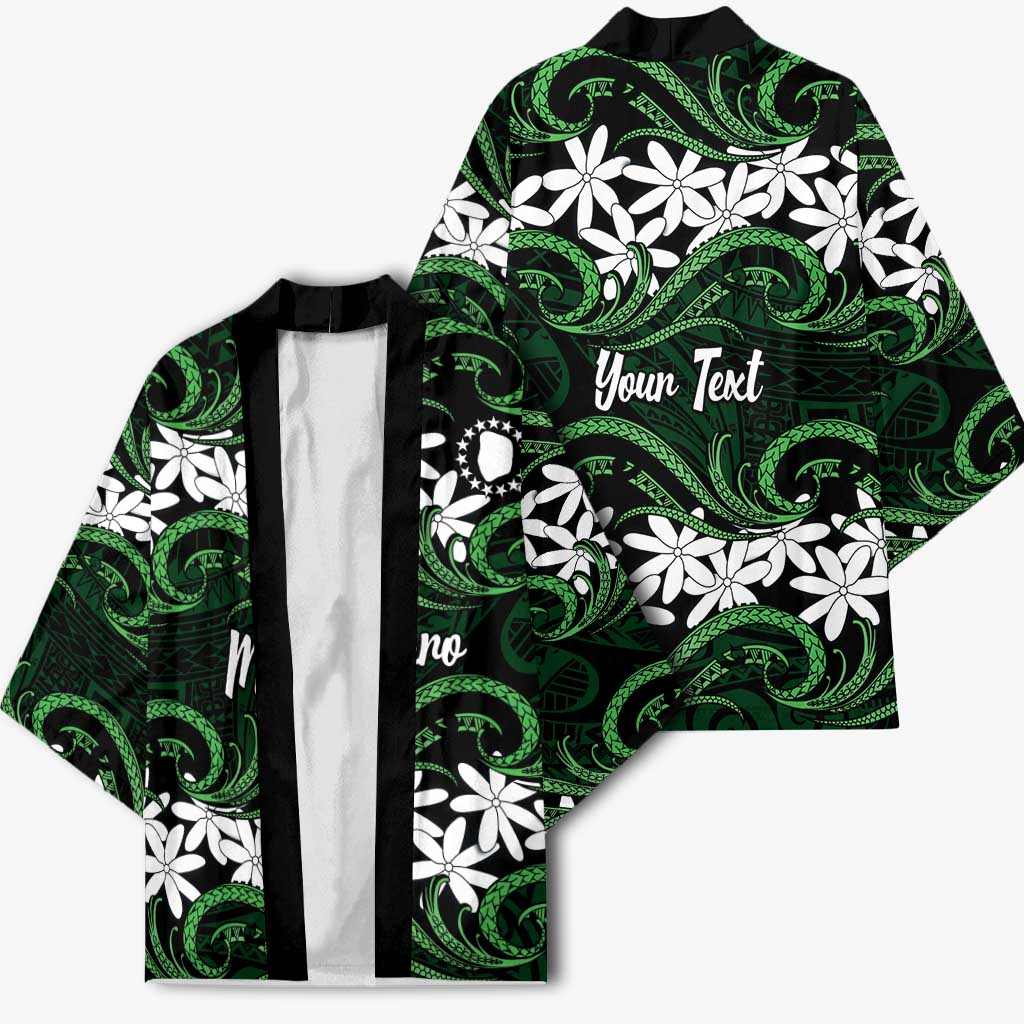 Personalised Cook Islands Mitiaro Kimono Tiare Maori Polynesian Waves Tattoo LT14 - Polynesian Pride