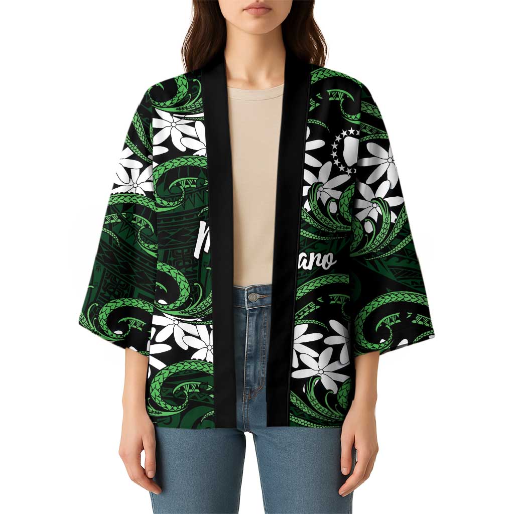 Personalised Cook Islands Mitiaro Kimono Tiare Maori Polynesian Waves Tattoo LT14 - Polynesian Pride