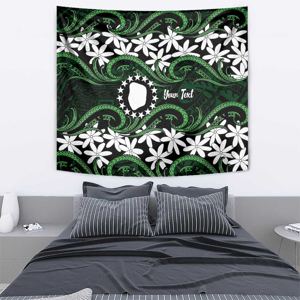 Personalised Cook Islands Mitiaro Tapestry Tiare Maori Polynesian Waves Tattoo LT14 - Polynesian Pride