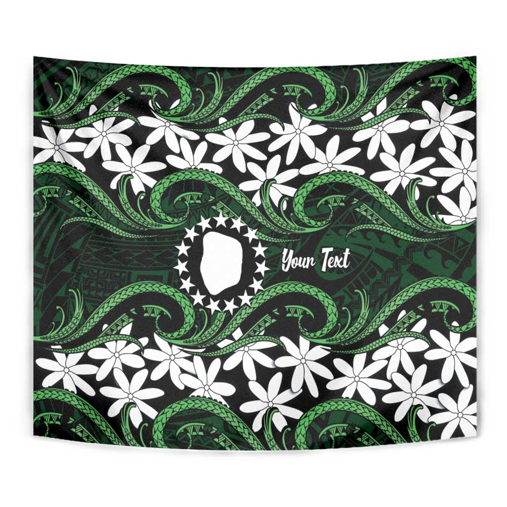 Personalised Cook Islands Mitiaro Tapestry Tiare Maori Polynesian Waves Tattoo LT14 - Polynesian Pride