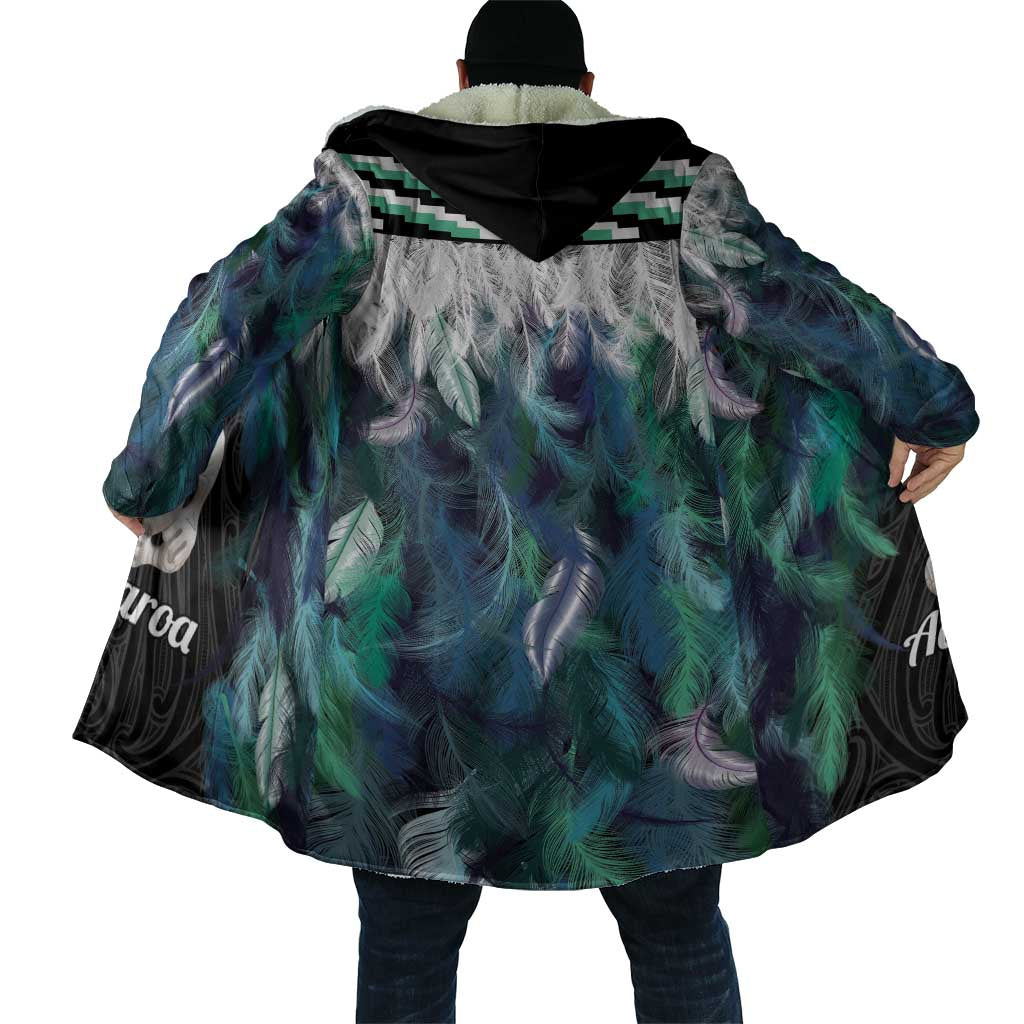 Aotearoa Korowai Motif Cloak Hei Tiki Poutama Maori Pattern LT14 - Polynesian Pride
