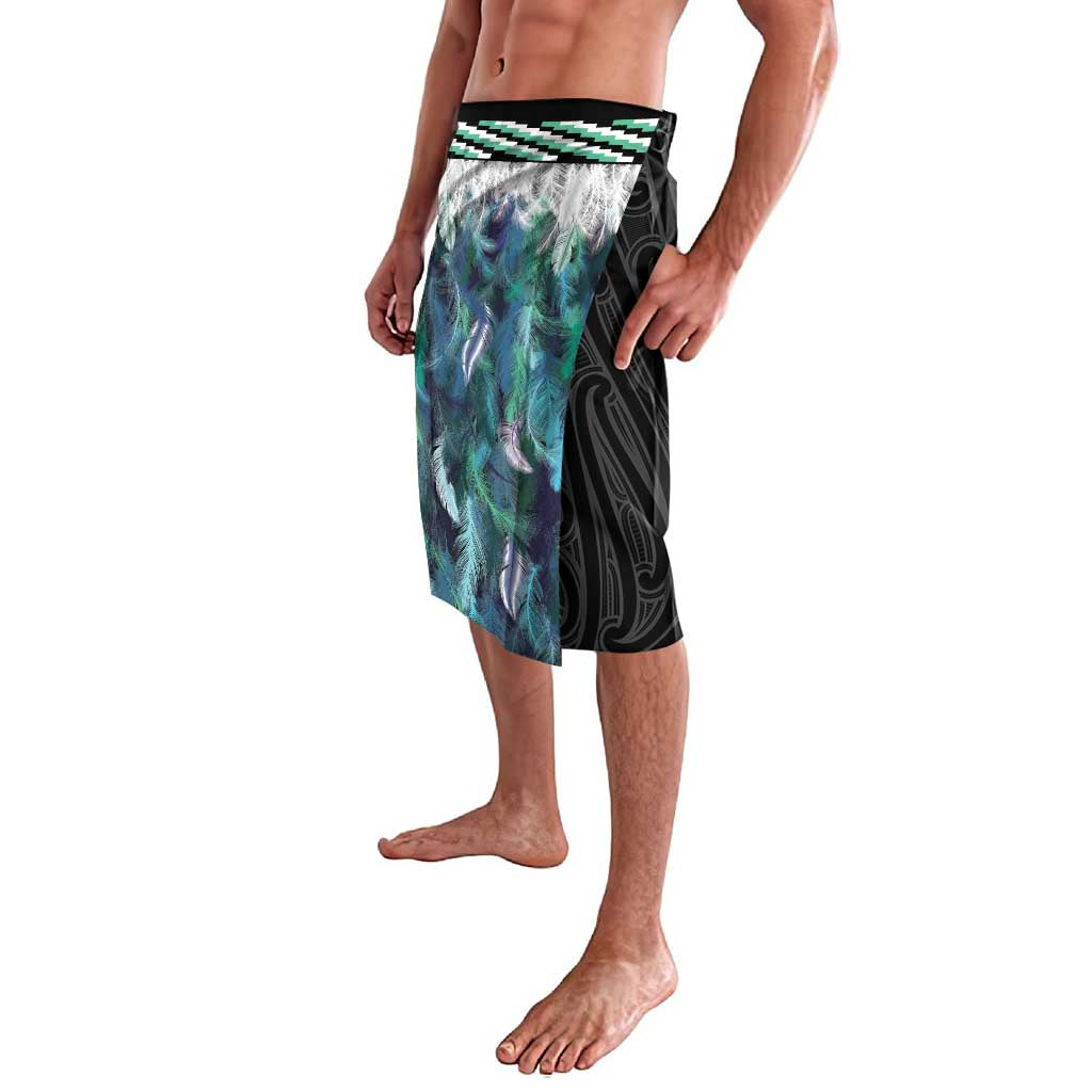 Aotearoa Korowai Motif Lavalava Hei Tiki Poutama Maori Pattern LT14 - Polynesian Pride