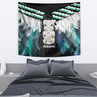Aotearoa Korowai Motif Tapestry Hei Tiki Poutama Maori Pattern LT14 - Polynesian Pride