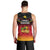 Papua New Guinea Rugby Men Tank Top PNG Hunters Polynesian Black LT14 - Polynesian Pride