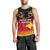 Papua New Guinea Rugby Men Tank Top PNG Hunters Polynesian Black LT14 - Polynesian Pride