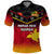 Custom Papua New Guinea Rugby Polo Shirt PNG Hunters Polynesian Black LT14 Black - Polynesian Pride