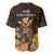 Polynesian Pride King Kamehameha Day Hawaii Baseball Jersey Polynesia Tribal Kanaka And Hibiscus Gold LT14 - Polynesian Pride