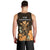 Polynesian Pride King Kamehameha Day Hawaii Men Tank Top Polynesia Tribal Kanaka And Hibiscus Gold LT14 - Polynesian Pride